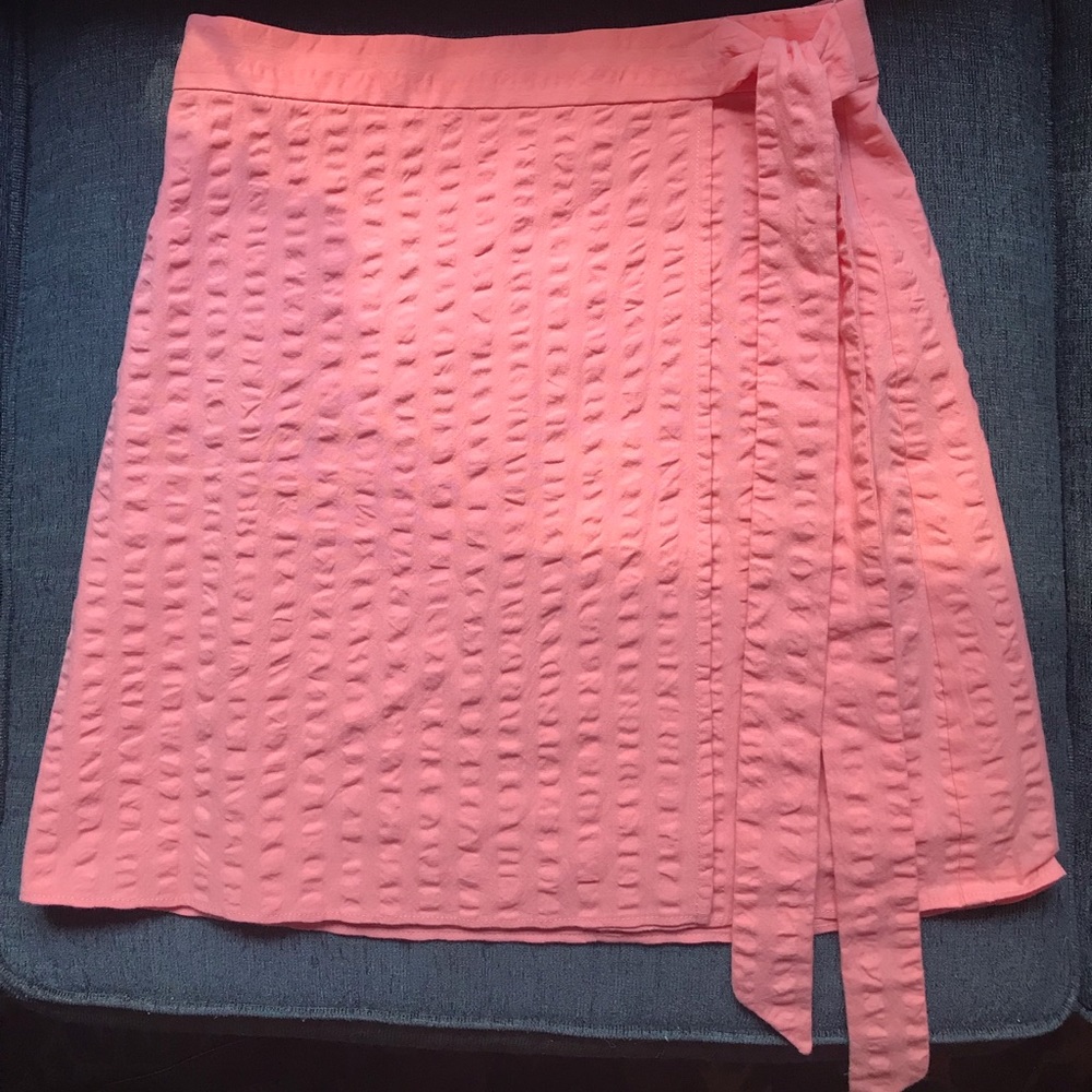 J Crew Pink Mini Skirt